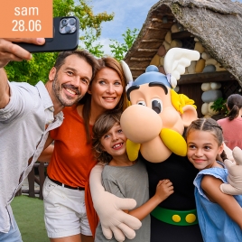Journée au parc Astérix