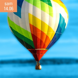 Vol en montgolfière