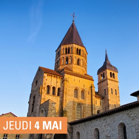 Visite abbaye de Cluny et Cabaret